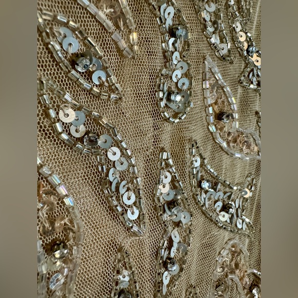 👗 NWT! Mac Duggal Beaded Long Sleeve Dress - Picture 15 of 16